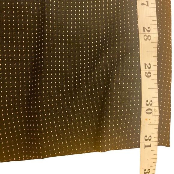 Talbots Flat Front Black Polkadot Dress Pants - Picture 10 of 11